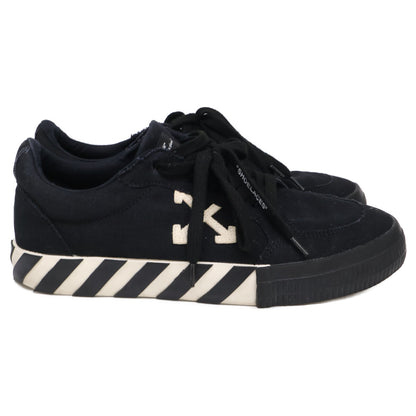 OFF-WHITE オフホワイト LOW VULCANIZED キャンバス ローカットスニーカー シューズ