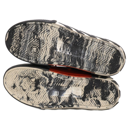 OFF-WHITE オフホワイト LOW VULCANIZED キャンバス ローカットスニーカー シューズ