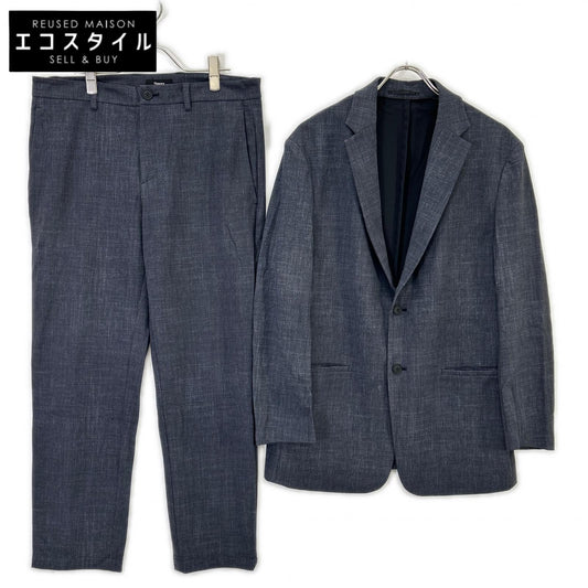 Theory セオリー 24年 ネイビー シングル 2B ジャケット セットアップ スーツ セットアップ