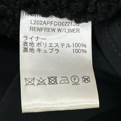 TRADITIONAL WEATHERWEAR トラディショナルウェザーウェア ブラック ウール×ナイロン ライナー付き ケープコート コート