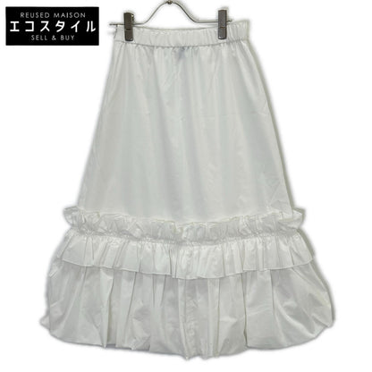 UNITED ARROWS ユナイテッドアローズ 1524-162-5194 ホワイト ボリュームティアードスカート スカート