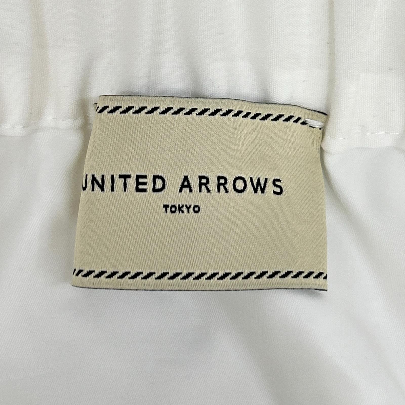 UNITED ARROWS ユナイテッドアローズ 1524-162-5194 ホワイト ボリュームティアードスカート スカート