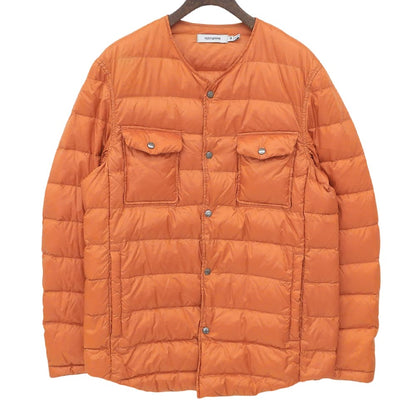 nonnative ノンネイティブ ナイロン ノーカラー ダウンジャケット メンズ オレンジ 2 NN-J2213 ジャケット