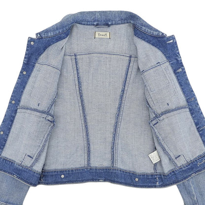 YANUK ヤヌーク EMILY 2nd デニムジャケット レディース ブルー S 57171080 ジャケット