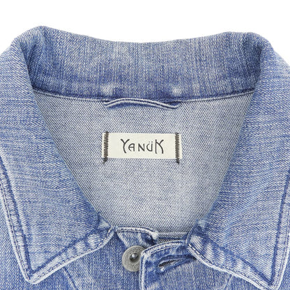 YANUK ヤヌーク EMILY 2nd デニムジャケット レディース ブルー S 57171080 ジャケット