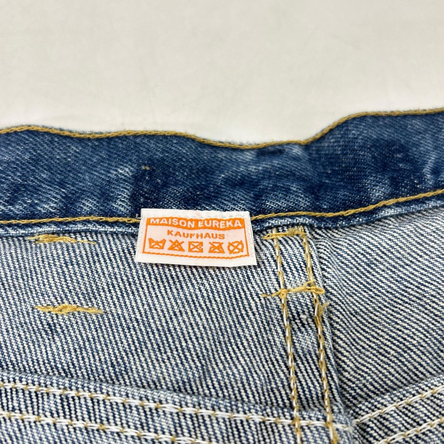 MAISON EUREKA メゾンエウレカ 017 VINTAGE REWORK BIGGY バギー デニムパンツ ボトムス