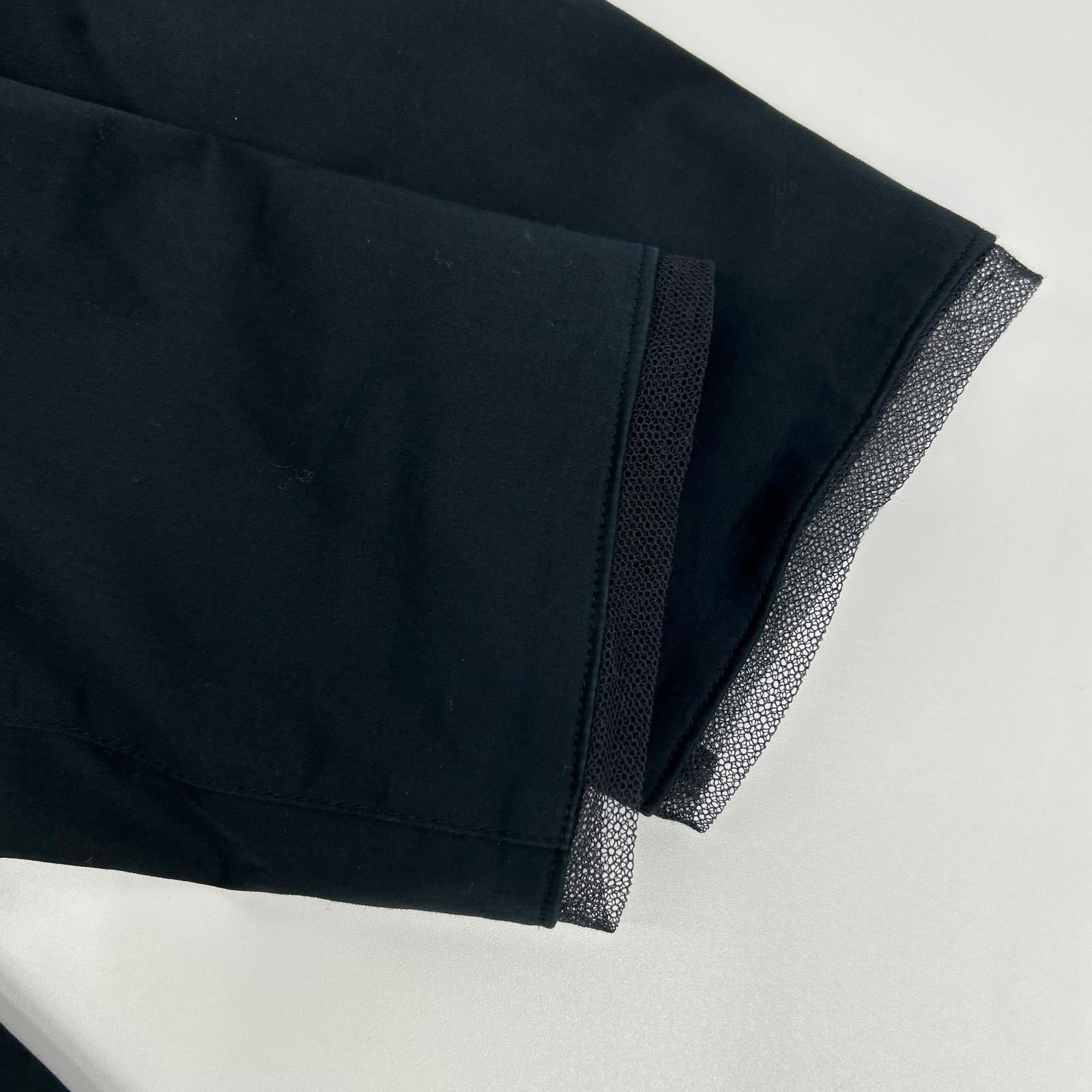 Burberry LONDON Burberry London Black Tulle Nova Check-Lined Single-Breasted Blazer Jacket