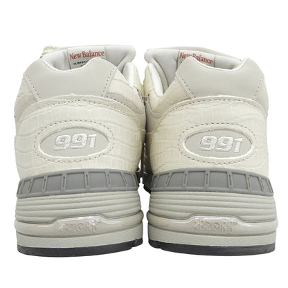 NEW BALANCE New Balance excellent condition 991 US-made low-top sneakers shoes men's off-white 8 1/2D M991CR1 shoes