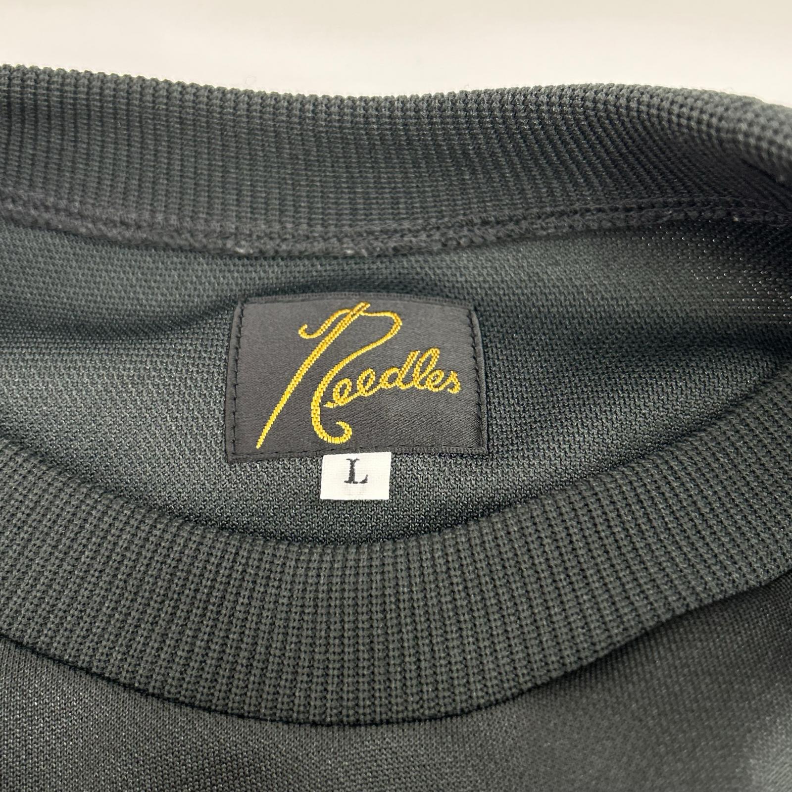 needles ニードルズ SX405 グリーン トラッククルーネックシャツ トップス