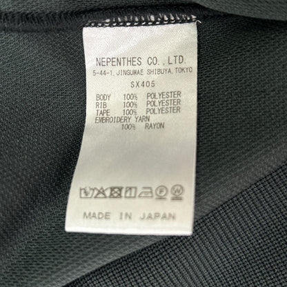 needles ニードルズ SX405 グリーン トラッククルーネックシャツ トップス