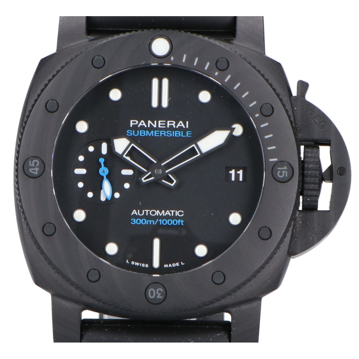 PANERAI パネライ PAM01231 マットブラック サブマーシブル カーボテック 自動巻 腕時計