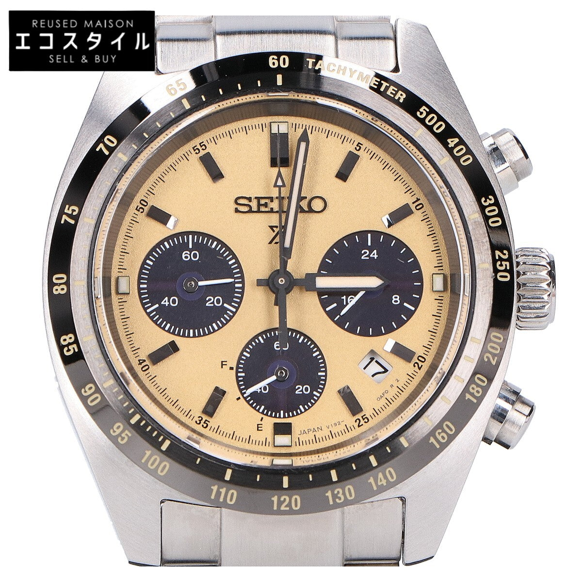 SEIKO セイコー SBDL089 V192 PROSPEX SPEEDTIMER プロスペックス クロノグラフ ソーラー 腕時計