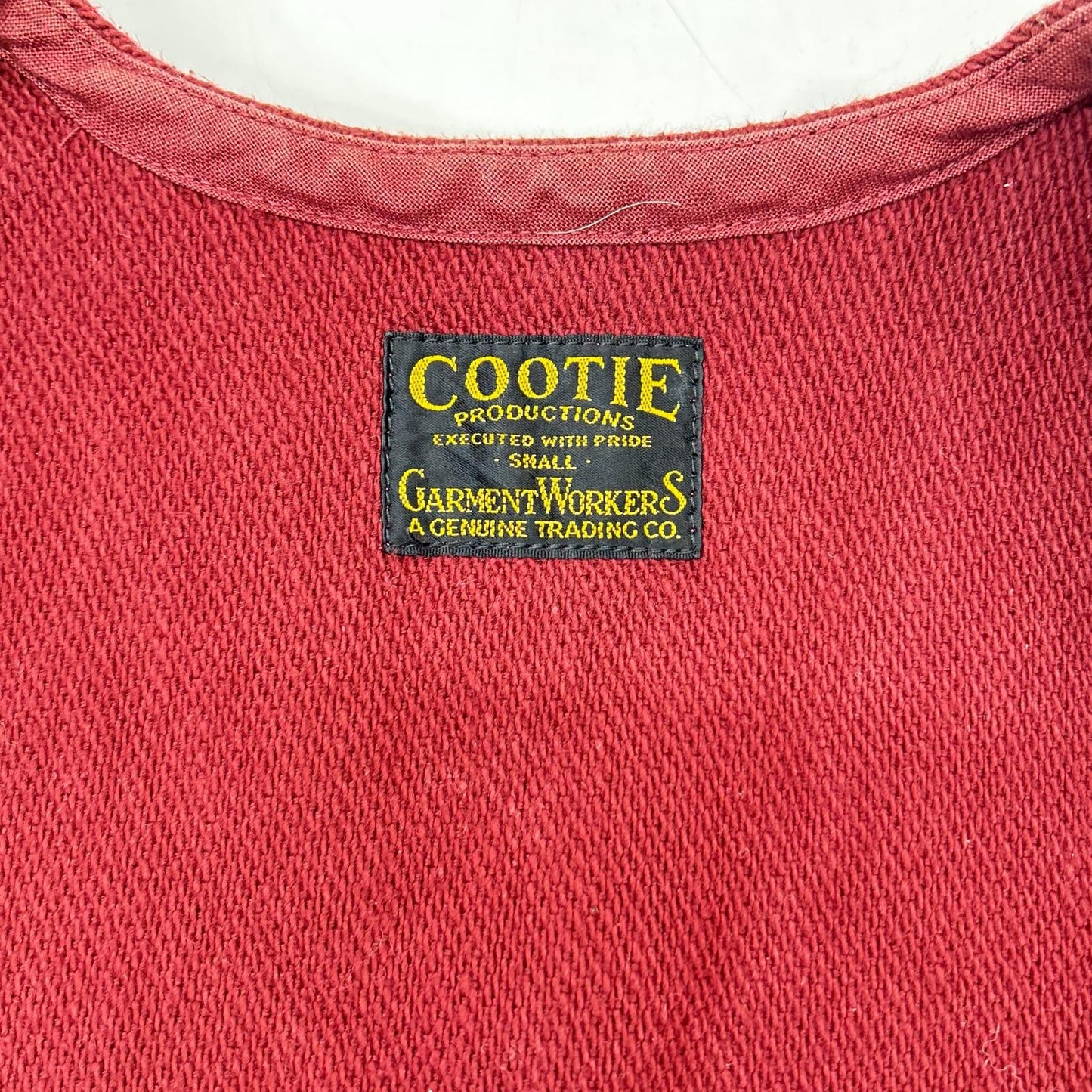 COOTIE クーティー レッド コンチョボタン バハベスト ベスト