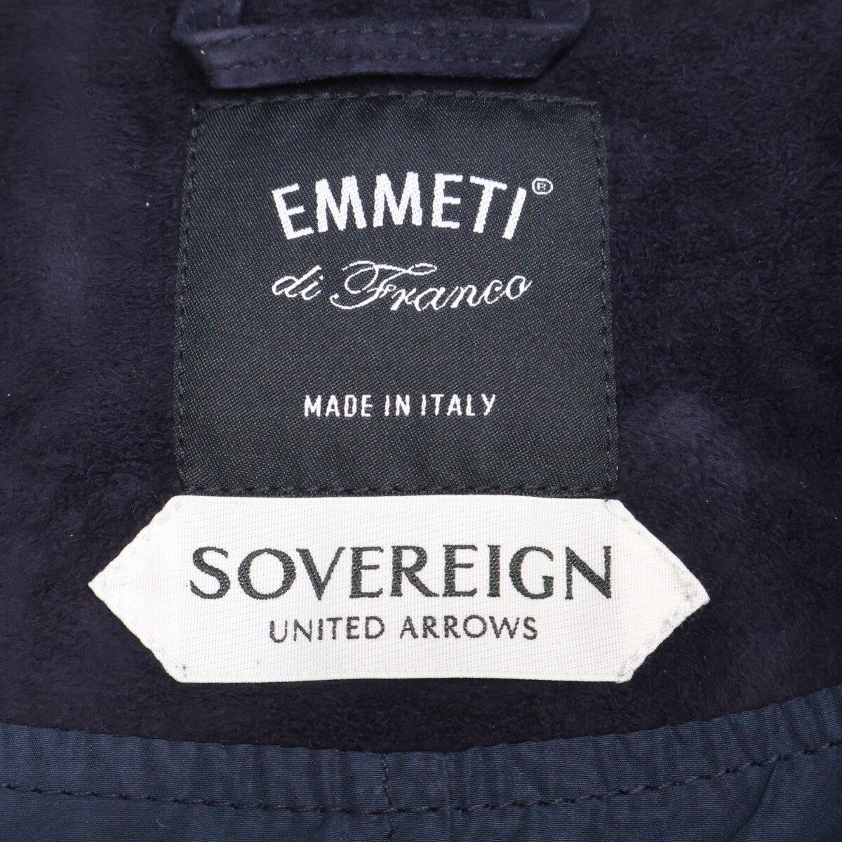 EMMETI エンメティー SOVEREIGN別注【美品/国内正規】GIAPONE-078 JURI ラムスキン スエード シングルライダースジャケット ジャケット