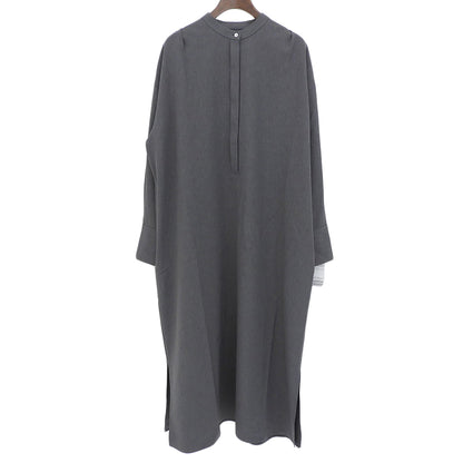 JOURNALSTANDARD Unused wool-like twill dress, women's, gray, F, made in 2024, dress