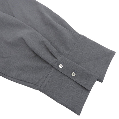 JOURNALSTANDARD Unused wool-like twill dress, women's, gray, F, made in 2024, dress