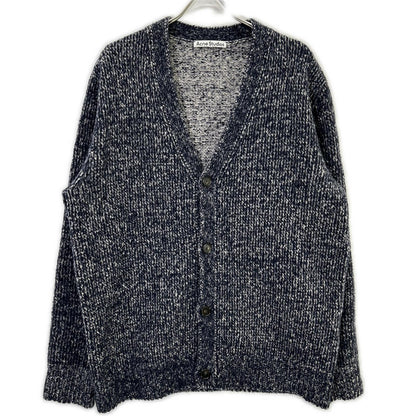 ACNE STUDIOS アクネ ストゥディオズ FN-MN-KNIT000228 ネイビー カシミヤニットカーディガン トップス