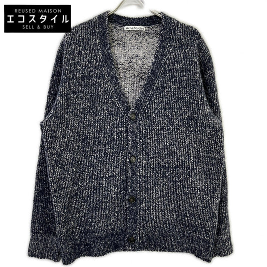 ACNE STUDIOS アクネ ストゥディオズ FN-MN-KNIT000228 ネイビー カシミヤニットカーディガン トップス
