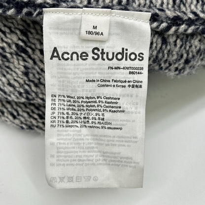 ACNE STUDIOS アクネ ストゥディオズ FN-MN-KNIT000228 ネイビー カシミヤニットカーディガン トップス