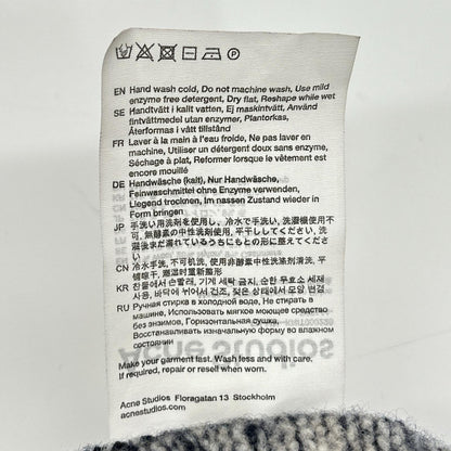 ACNE STUDIOS アクネ ストゥディオズ FN-MN-KNIT000228 ネイビー カシミヤニットカーディガン トップス