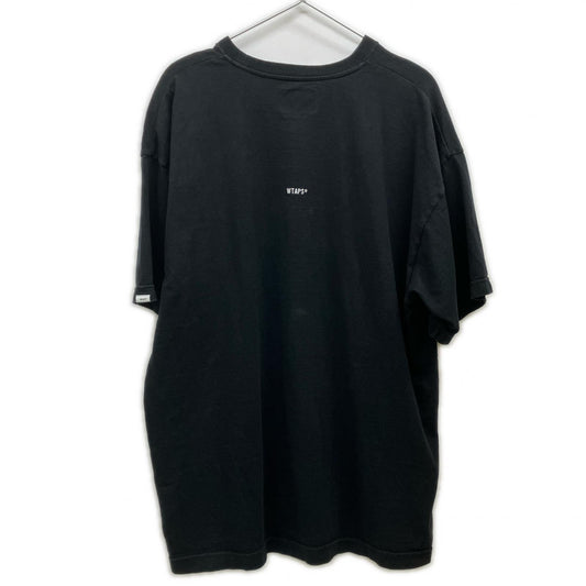 WTAPS ダブルタップス 25SS ブラック コットン100 S/S EX-COLLECTION Tシャツ トップス