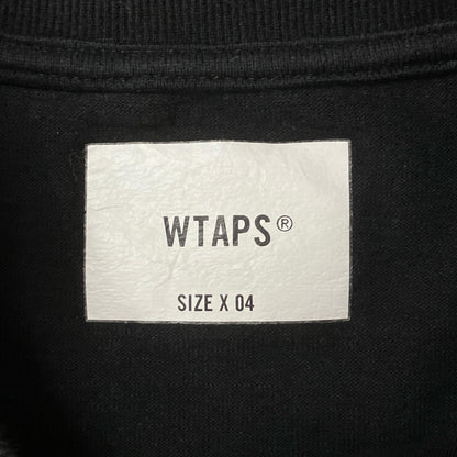 WTAPS ダブルタップス 25SS ブラック コットン100 S/S EX-COLLECTION Tシャツ トップス