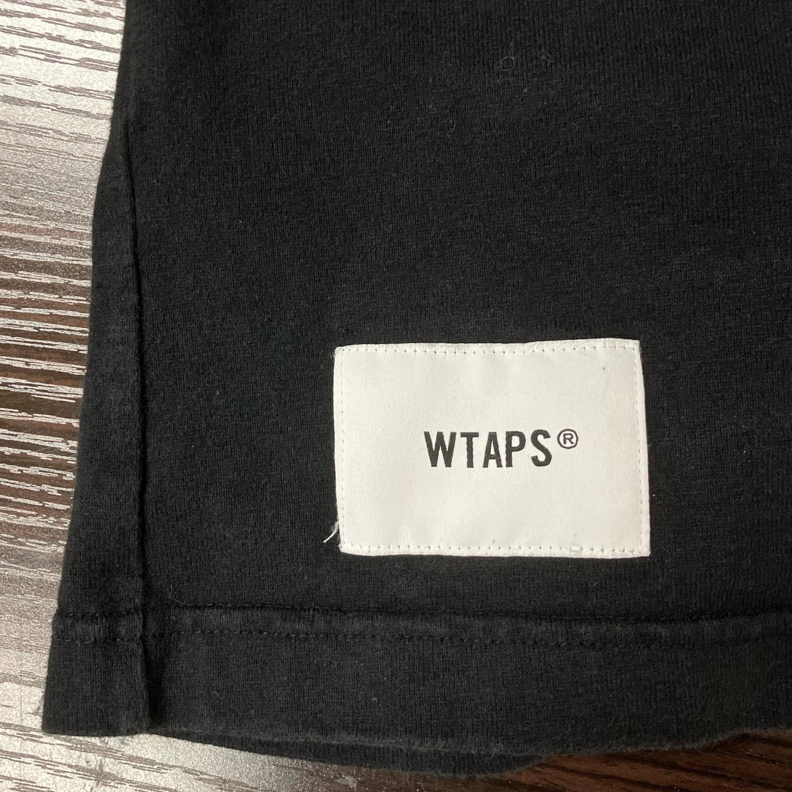 WTAPS ダブルタップス 25SS ブラック コットン100 S/S EX-COLLECTION Tシャツ トップス