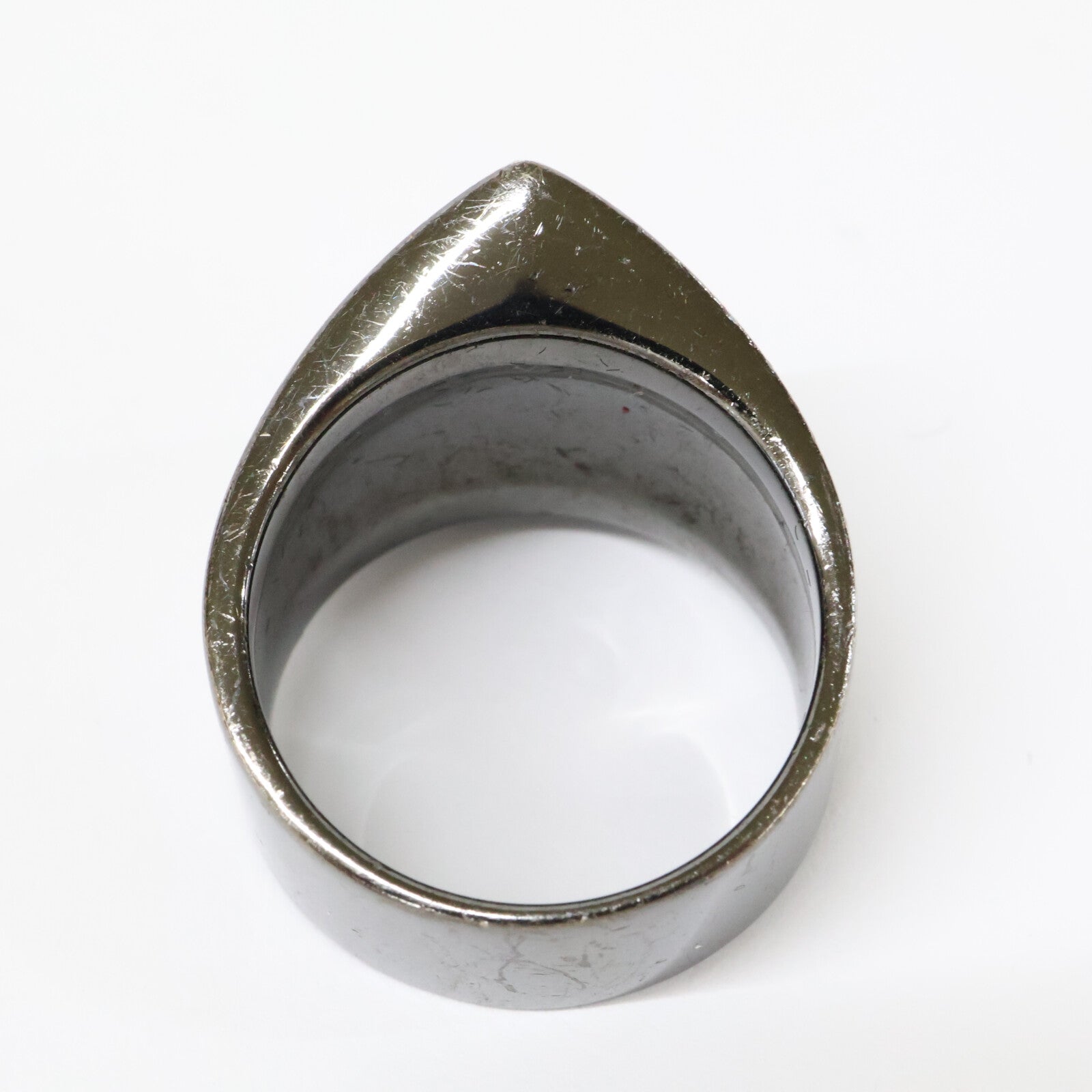 yohjiyamamoto ヨウジヤマモト Yohji Yamamoto by RIEFE ヨウジヤマモトバイリーフェ SV925 KNUCKLE RING BK ナックル リング 指輪