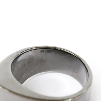 yohjiyamamoto ヨウジヤマモト Yohji Yamamoto by RIEFE ヨウジヤマモトバイリーフェ SV925 KNUCKLE RING BK ナックル リング 指輪