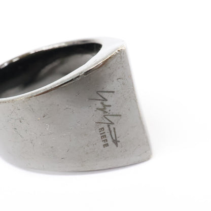 yohjiyamamoto ヨウジヤマモト Yohji Yamamoto by RIEFE ヨウジヤマモトバイリーフェ SV925 KNUCKLE RING BK ナックル リング 指輪