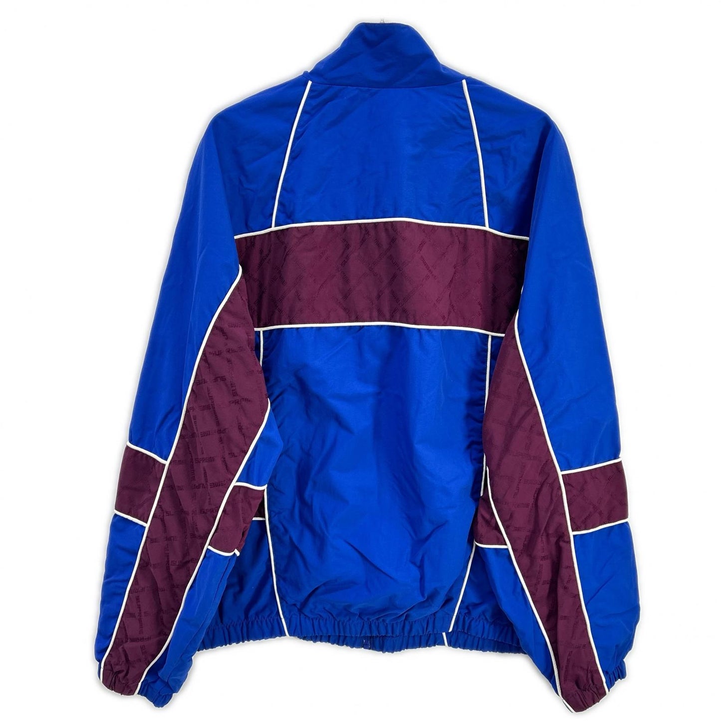Supreme シュプリーム 22AW ブルー Jacquard Panel Track Jacket ジャケット