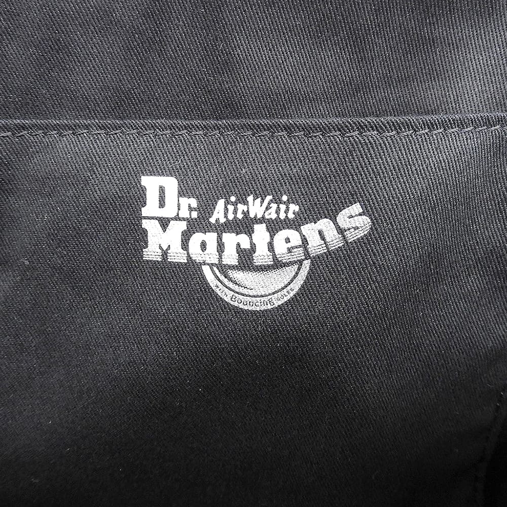 Dr.Martens ドクターマーチン レザー サッチェル 2WAY ハンドバッグ ショルダーバッグ 13インチ メンズ ブラック ハンドバッグ