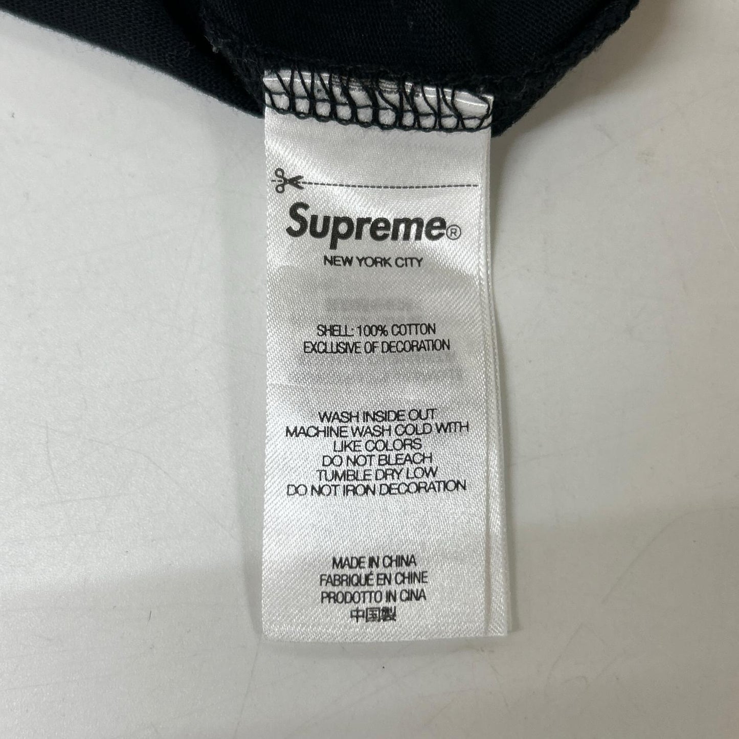 Supreme シュプリーム 24SS ブラック Contact S/S 半袖Tシャツ トップス