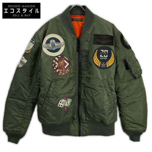 AVIREX アヴィレックス 6152164 カーキ TOPGUN MA-1 フライトジャケット ジャケット