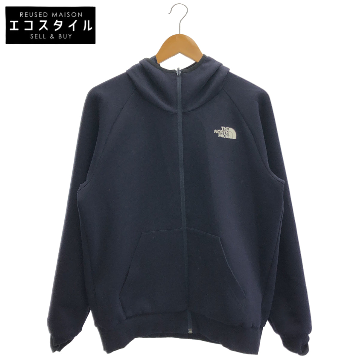 THE NORTH FACE ノースフェイス NT61984 ネイビー リバーシブルテックエアーフーディ トップス