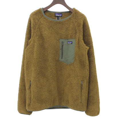 Patagonia パタゴニア フリース ロスガトスクルー プルオーバー トップス メンズ ブラウン トップス