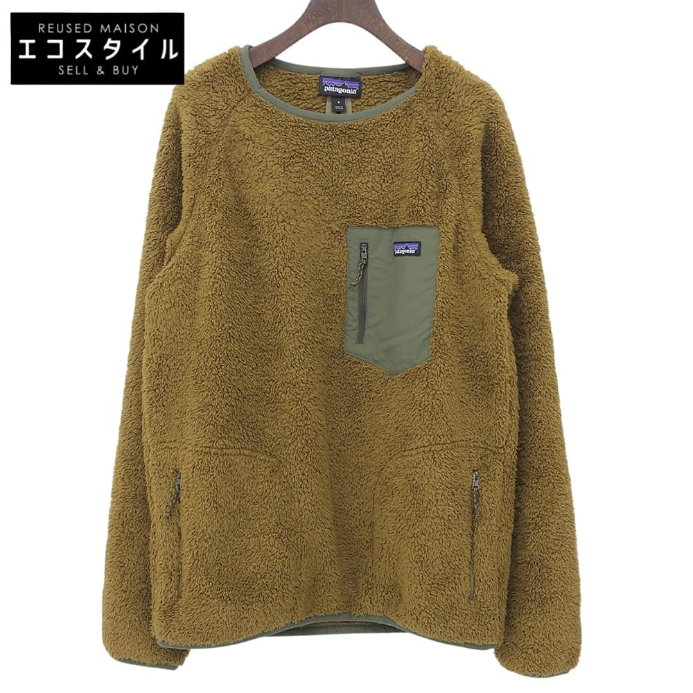Patagonia パタゴニア フリース ロスガトスクルー プルオーバー トップス メンズ ブラウン トップス