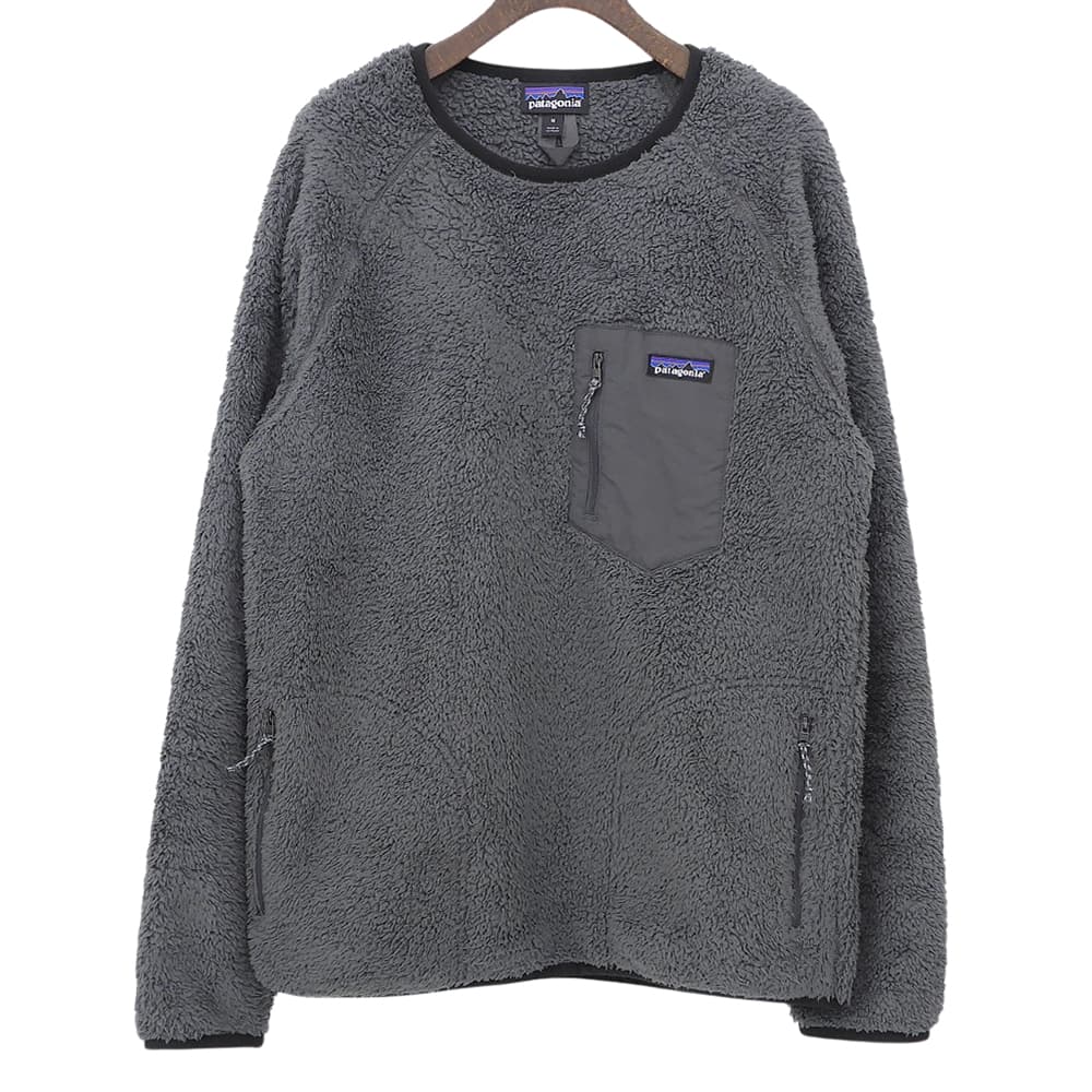 Patagonia パタゴニア フリース ロスガトスクルー プルオーバー トップス メンズ グレー M トップス
