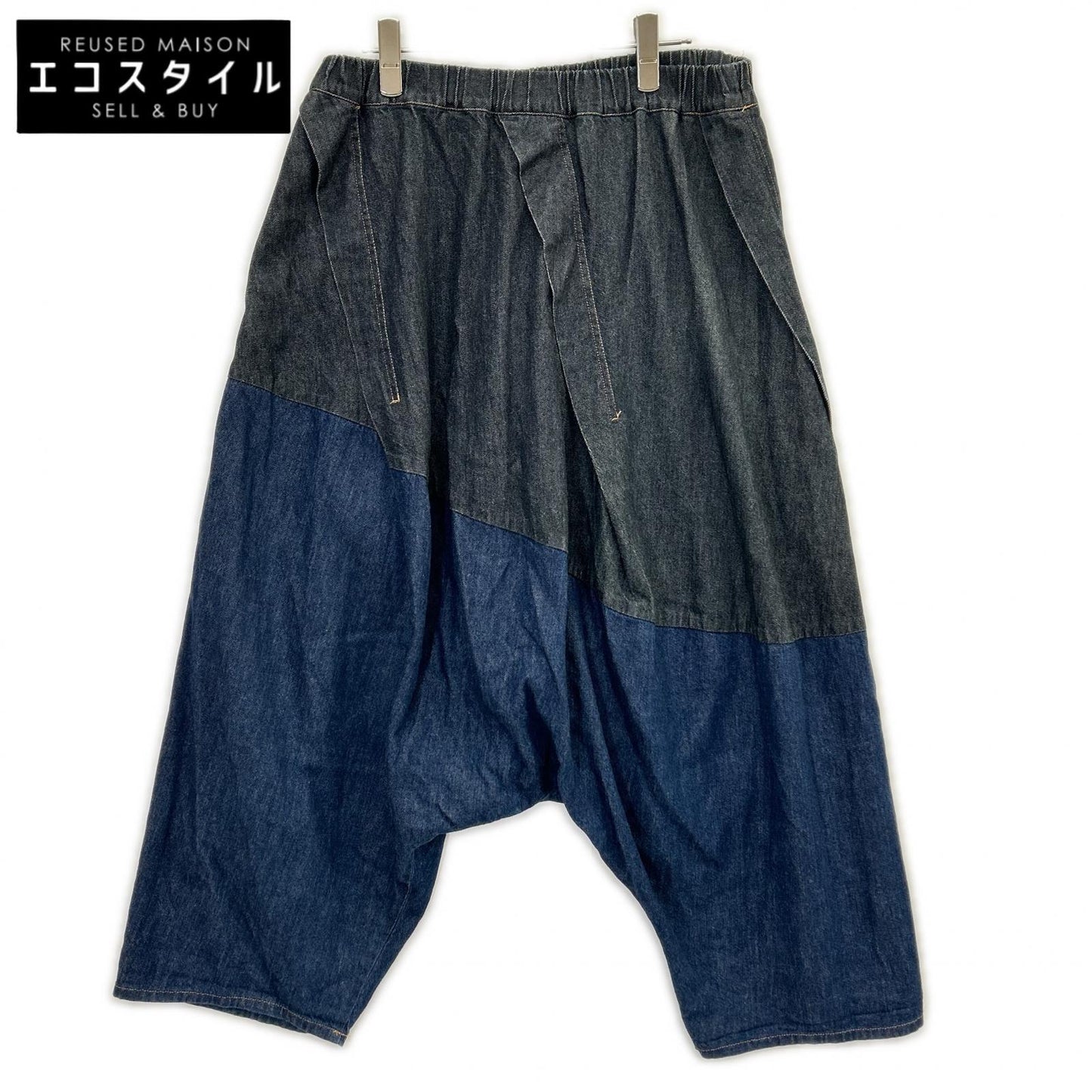 GOMME HOMME ゴム オム HB-P67-104 デニム 切り替え サルエルパンツ ボトムス