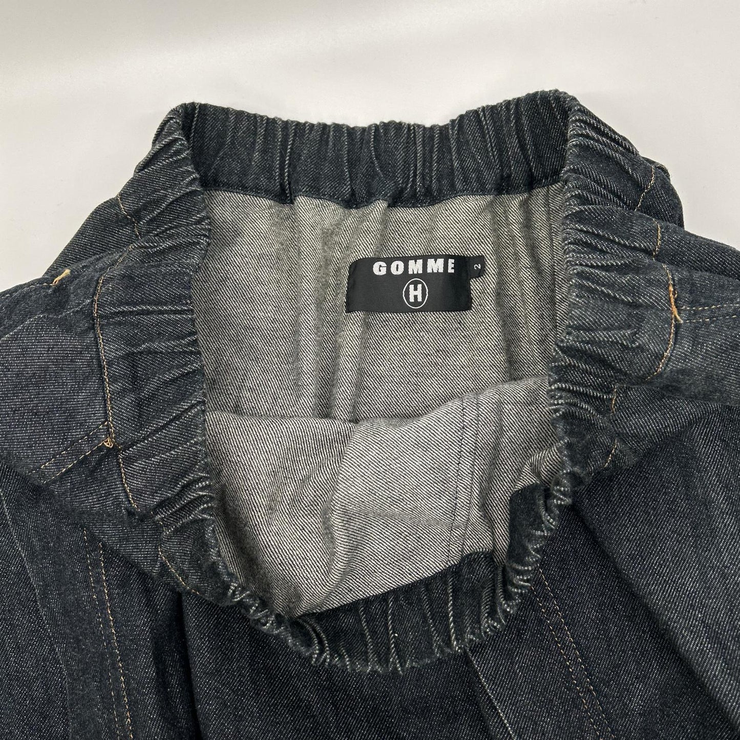 GOMME HOMME ゴム オム HB-P67-104 デニム 切り替え サルエルパンツ ボトムス