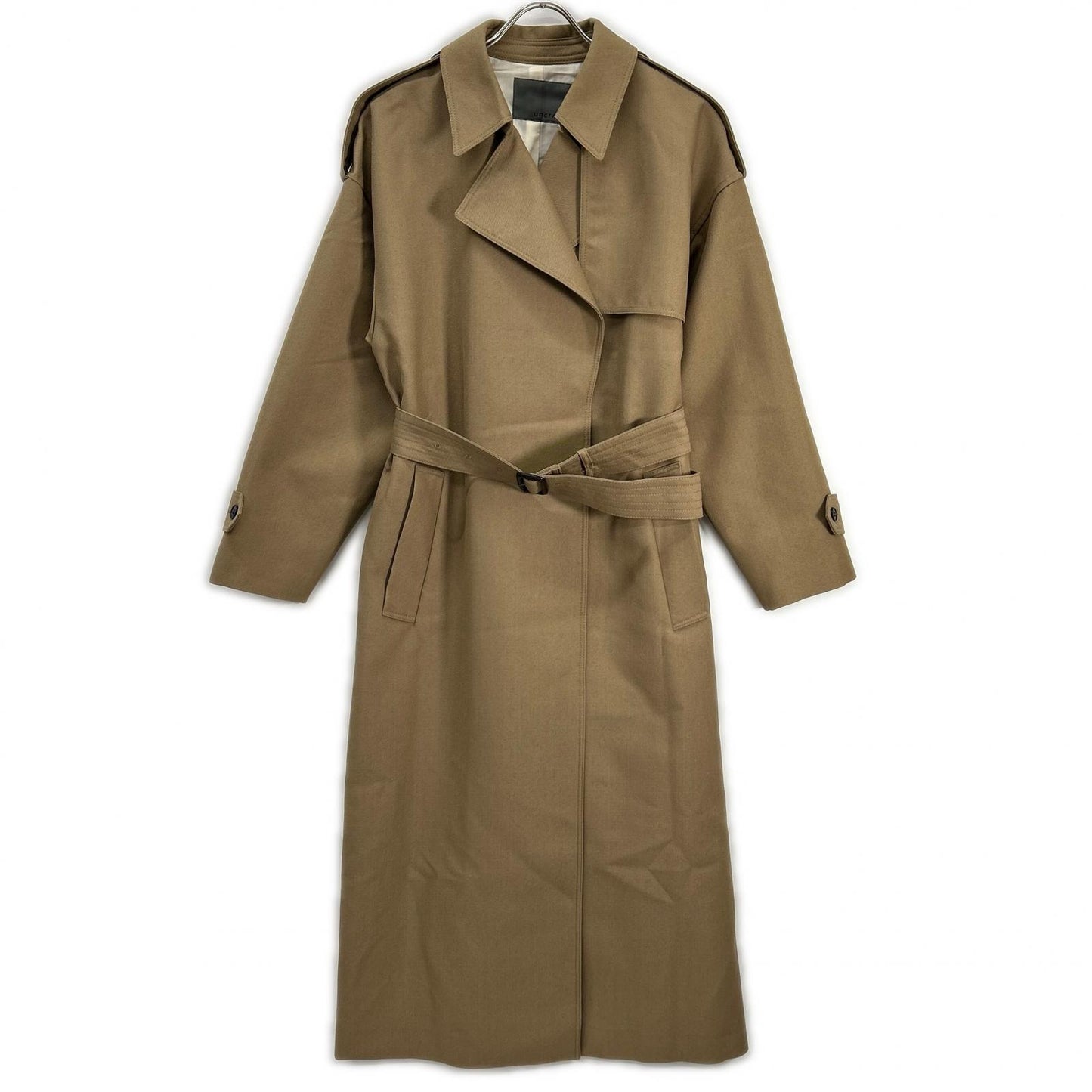 uncrave アンクレイヴ 20AW カーキベージュ ウールトレンチコート コート