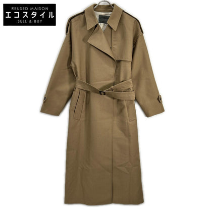 uncrave アンクレイヴ 20AW カーキベージュ ウールトレンチコート コート