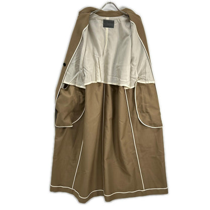 uncrave アンクレイヴ 20AW カーキベージュ ウールトレンチコート コート