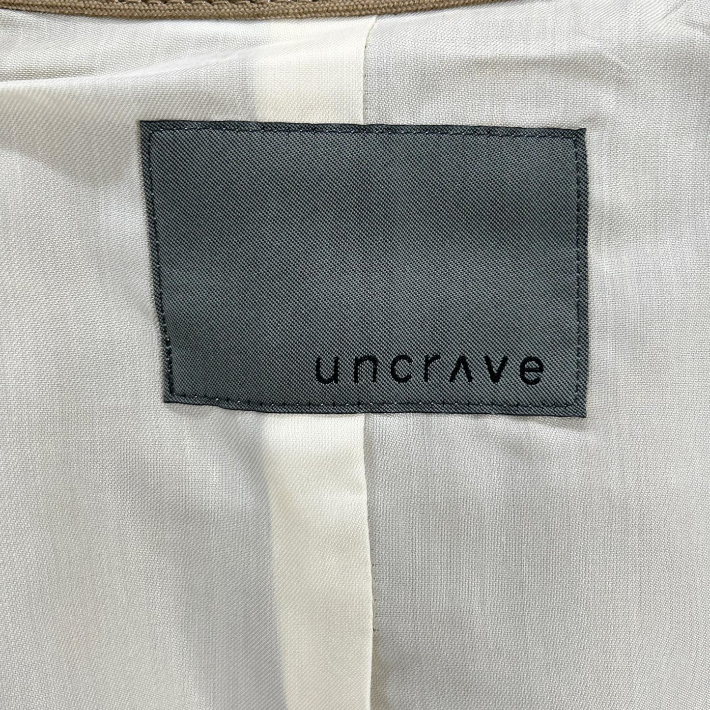 uncrave アンクレイヴ 20AW カーキベージュ ウールトレンチコート コート