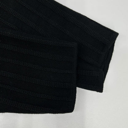 LARDINI ラルディーニ JRLJM57Y ブラック コットン ニット ジャケット ジャケット