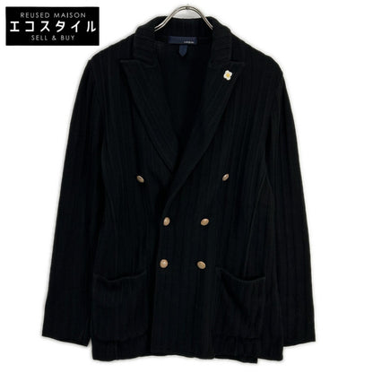 LARDINI ラルディーニ JRLJM57Y ブラック コットン ニット ジャケット ジャケット
