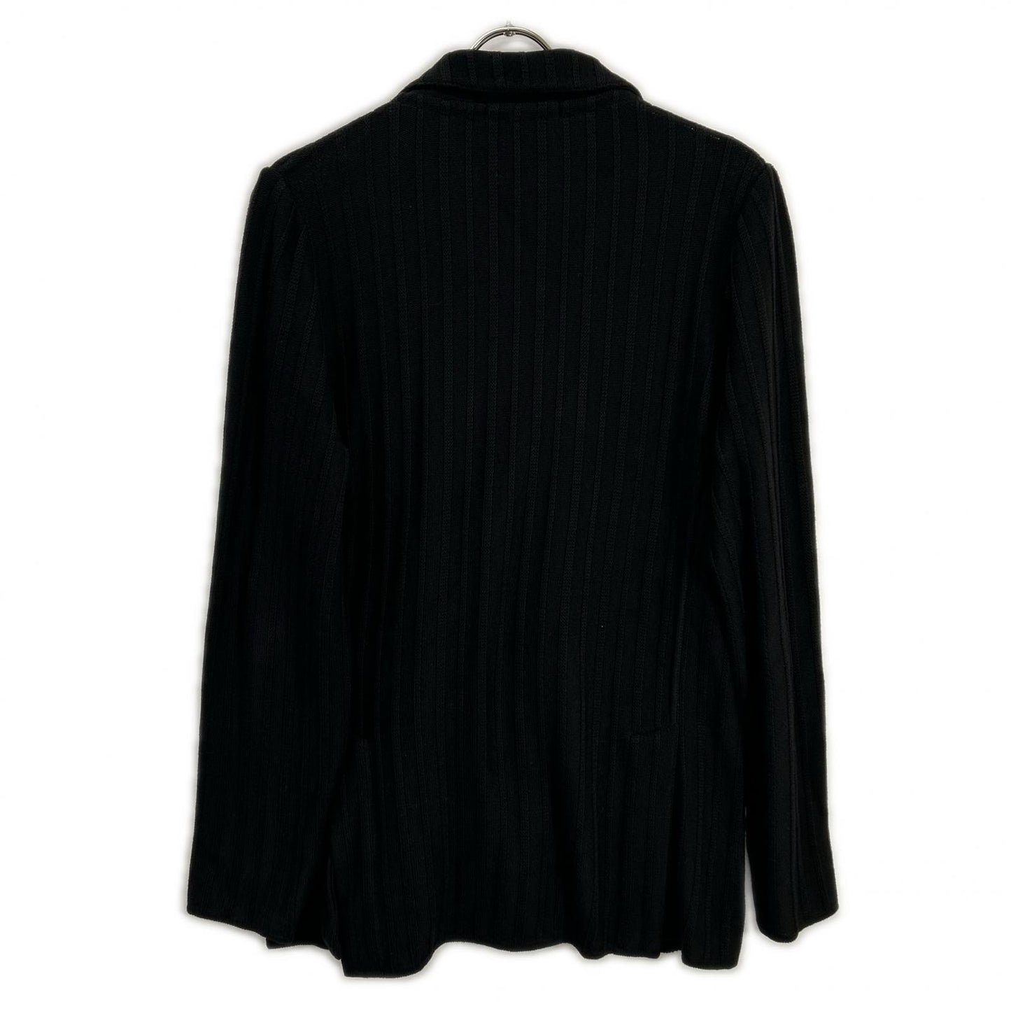 LARDINI ラルディーニ JRLJM57Y ブラック コットン ニット ジャケット ジャケット
