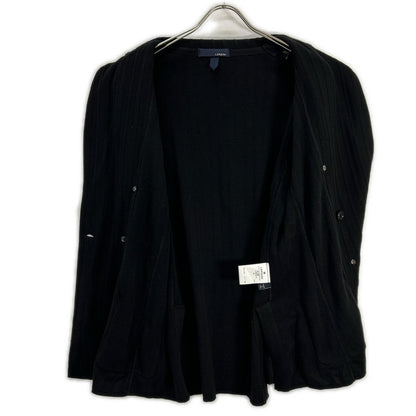 LARDINI ラルディーニ JRLJM57Y ブラック コットン ニット ジャケット ジャケット