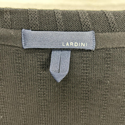 LARDINI ラルディーニ JRLJM57Y ブラック コットン ニット ジャケット ジャケット