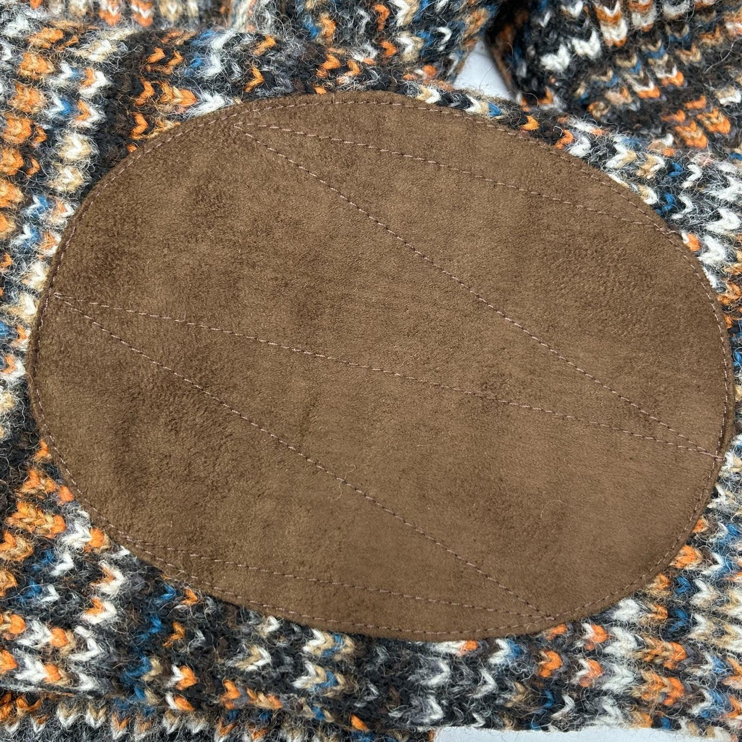Engineered Garments エンジニアードガーメンツ ブラウン系 エルボーパッチ ベルト付きロングカーディガン トップス